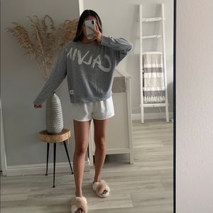 *SOLD* Calvin Klein | Gray logo crew neck sweater